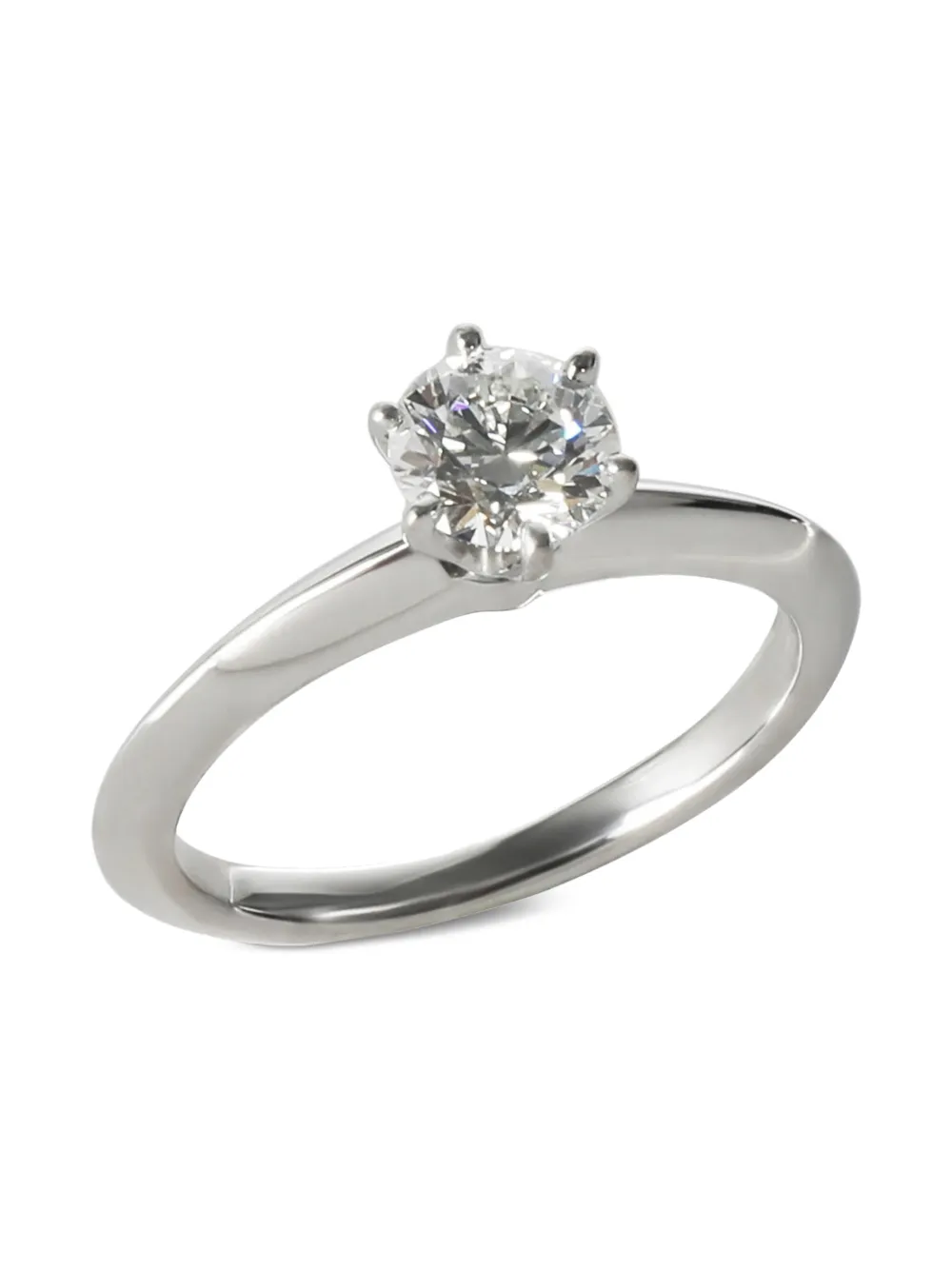 Platinum Solitaire Diamond Ring
