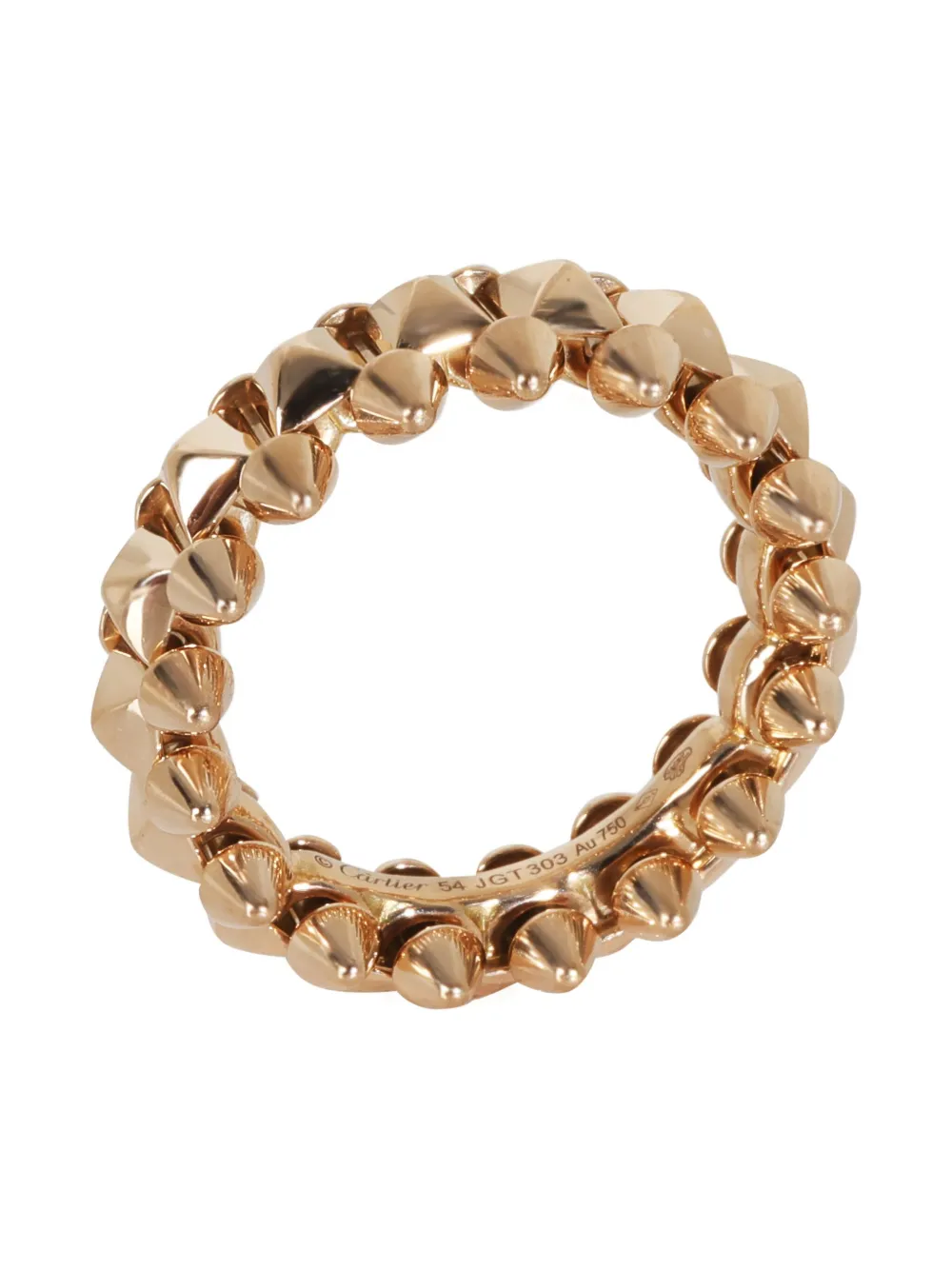 Cartier 18k Rose Gold Clash Ring