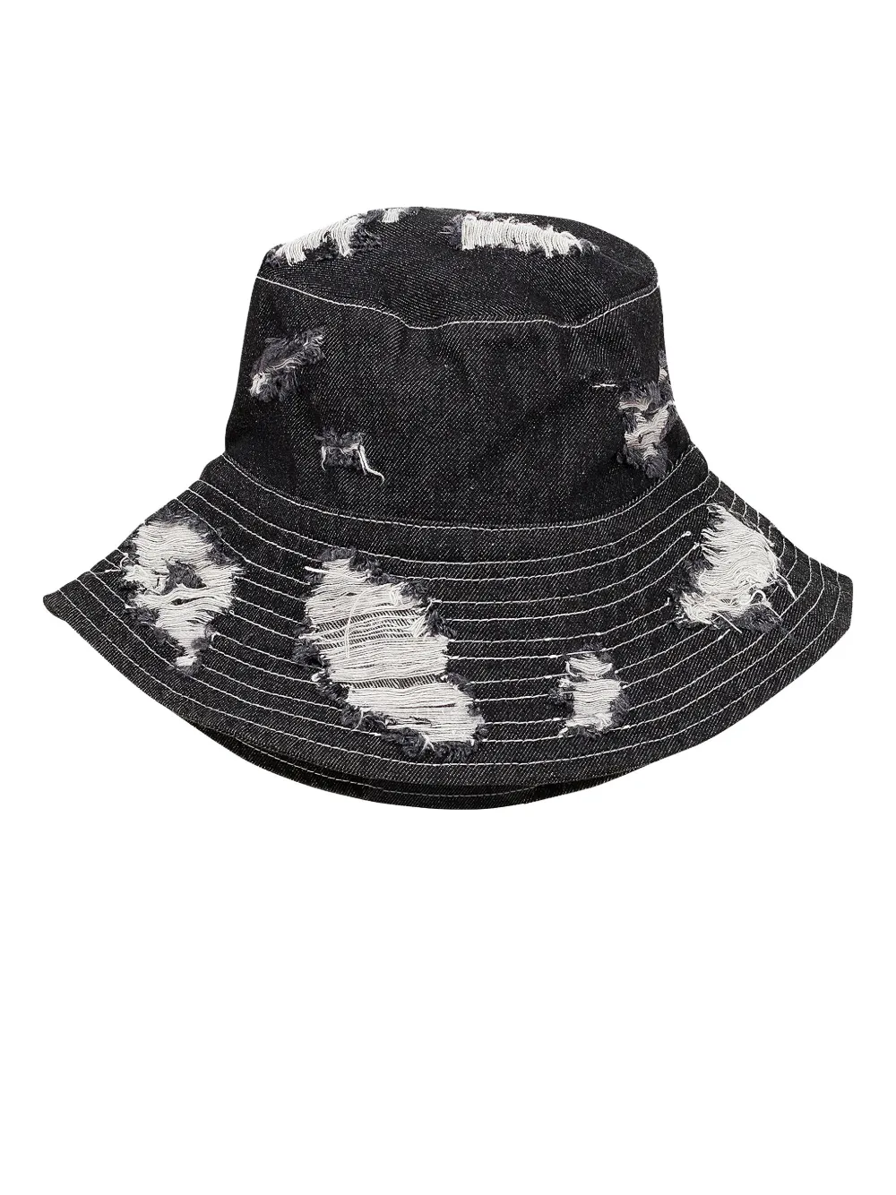 Who Decides War wide brim hat - Zwart