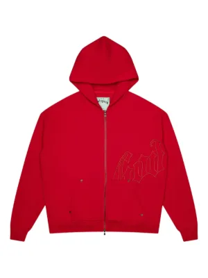 Supreme Small Box zip-up Hoodie | Red | FARFETCH