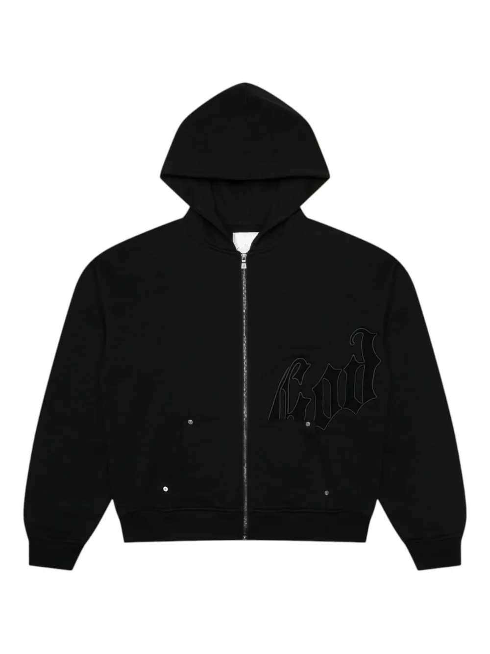 GODSPEED OG logo hoodie | Black | Image 1