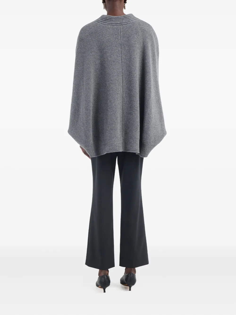 Maria McManus Cape met V-hals Grijs