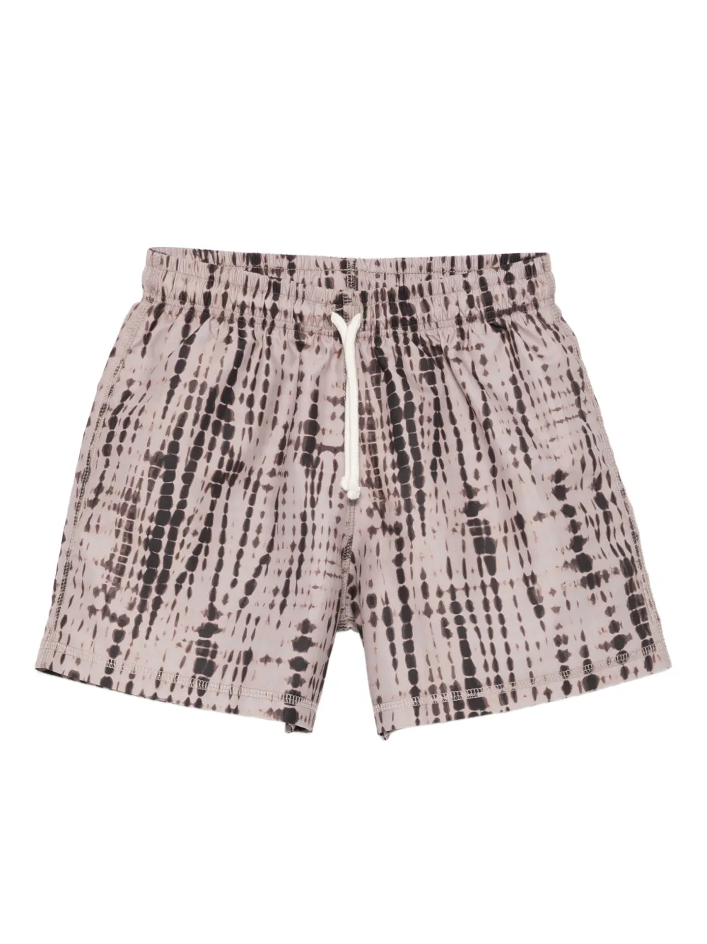Andorine tie-dye swim shorts - ブラウン Andorine tie-dye swim shorts - ブラウン