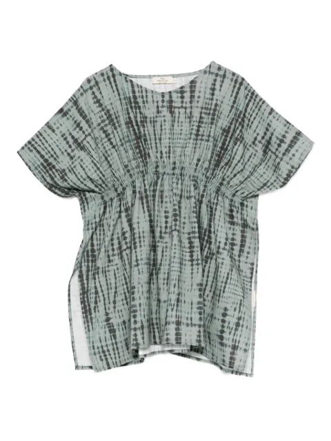 Andorine tie dye-pattern kaftan