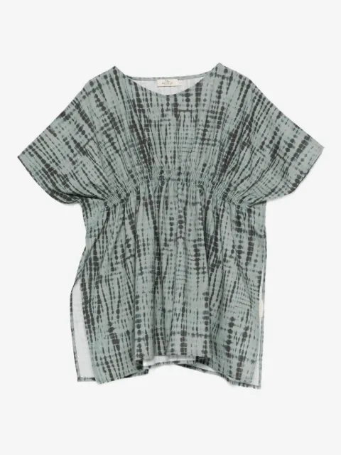 Andorine tie dye-pattern kaftan