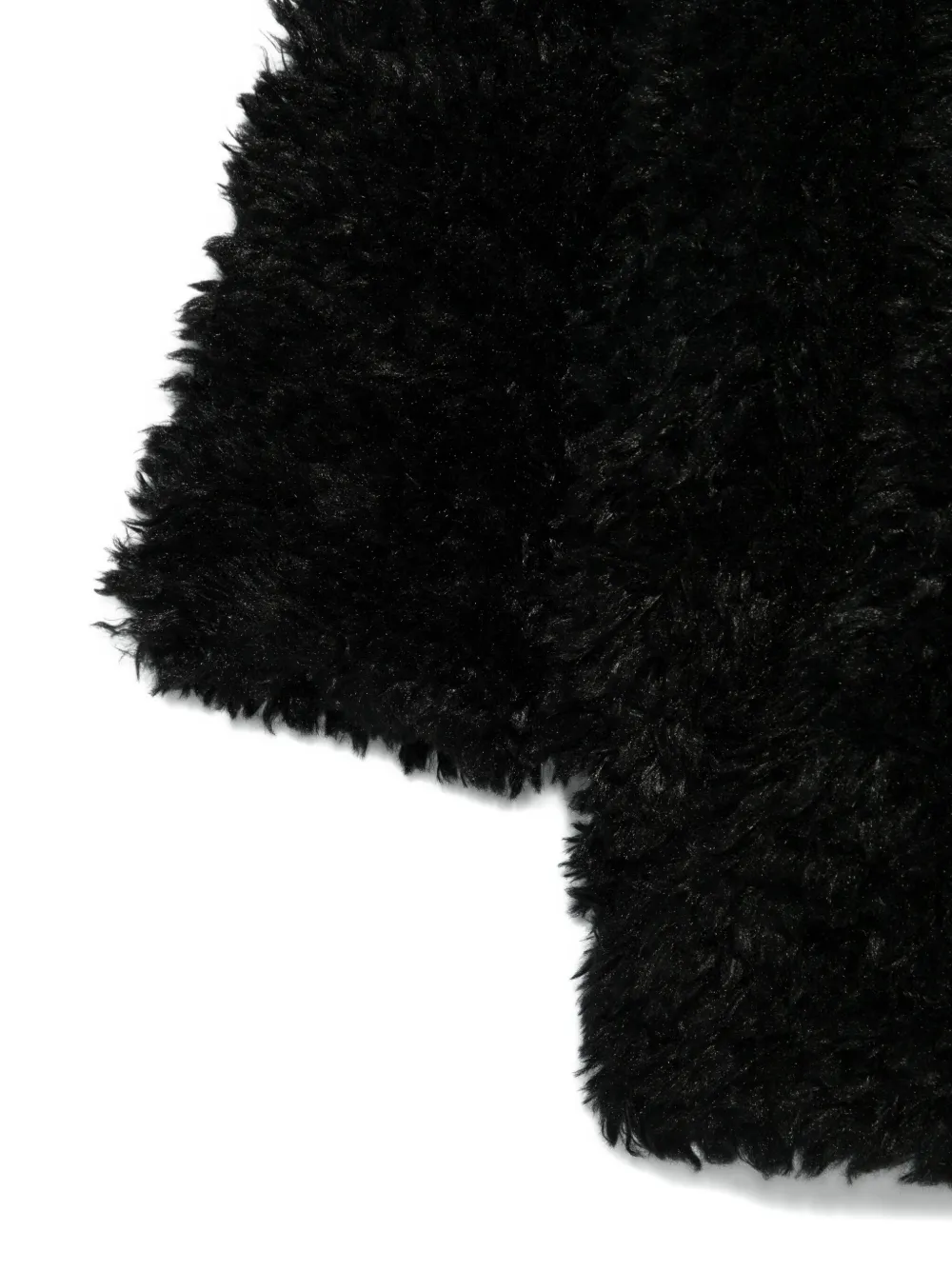 Andorine Jas met textuur Zwart