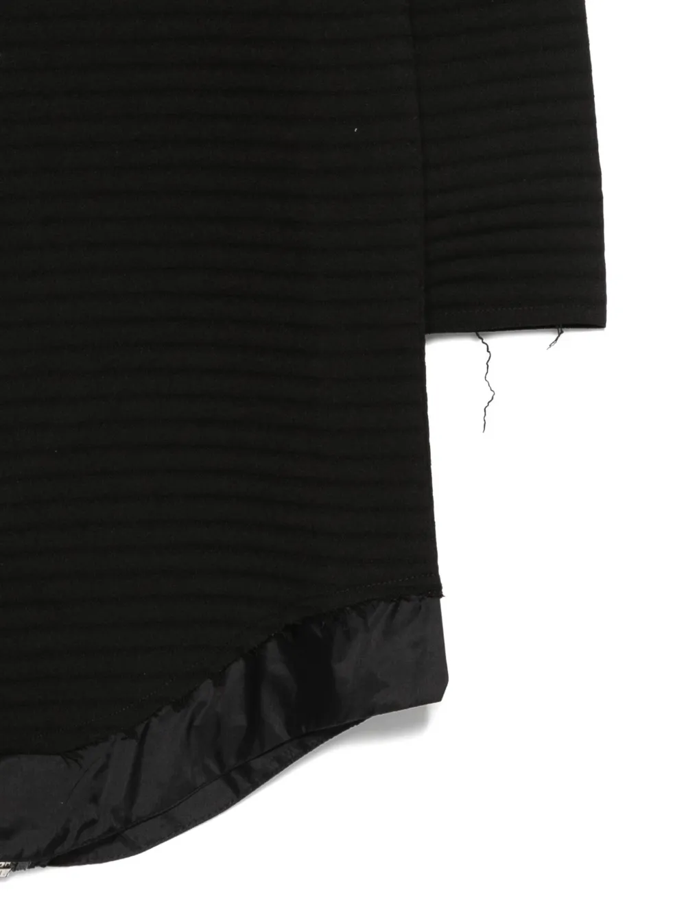 Andorine Ribbed Dress In Black