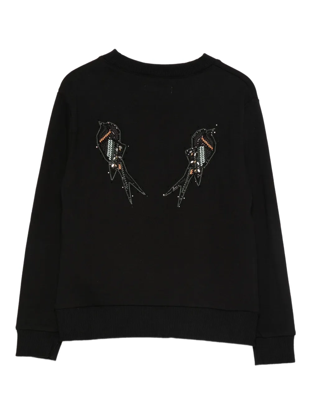 Andorine bird-embroidered sweatshirt | Girls Hoodies & Sweatshirts | Image 2