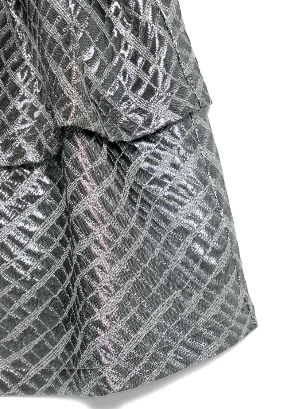 Andorine Rok met metallic effect Zilver