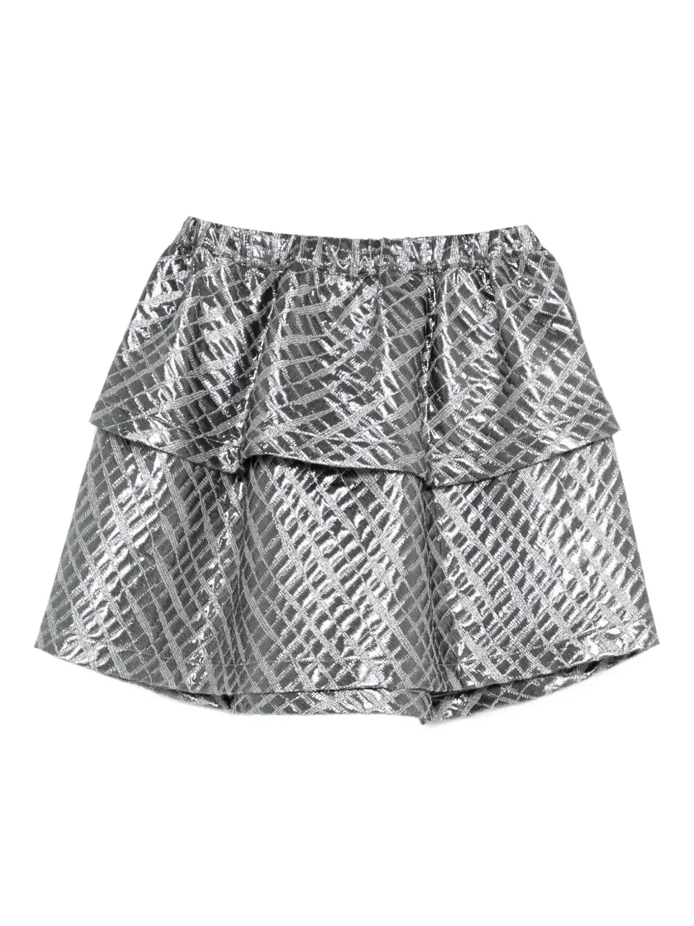 Andorine metallic-effect skirt | Casual Skirts | Image 2