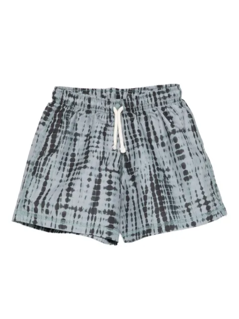 Andorine short de bain à imprimé tie dye