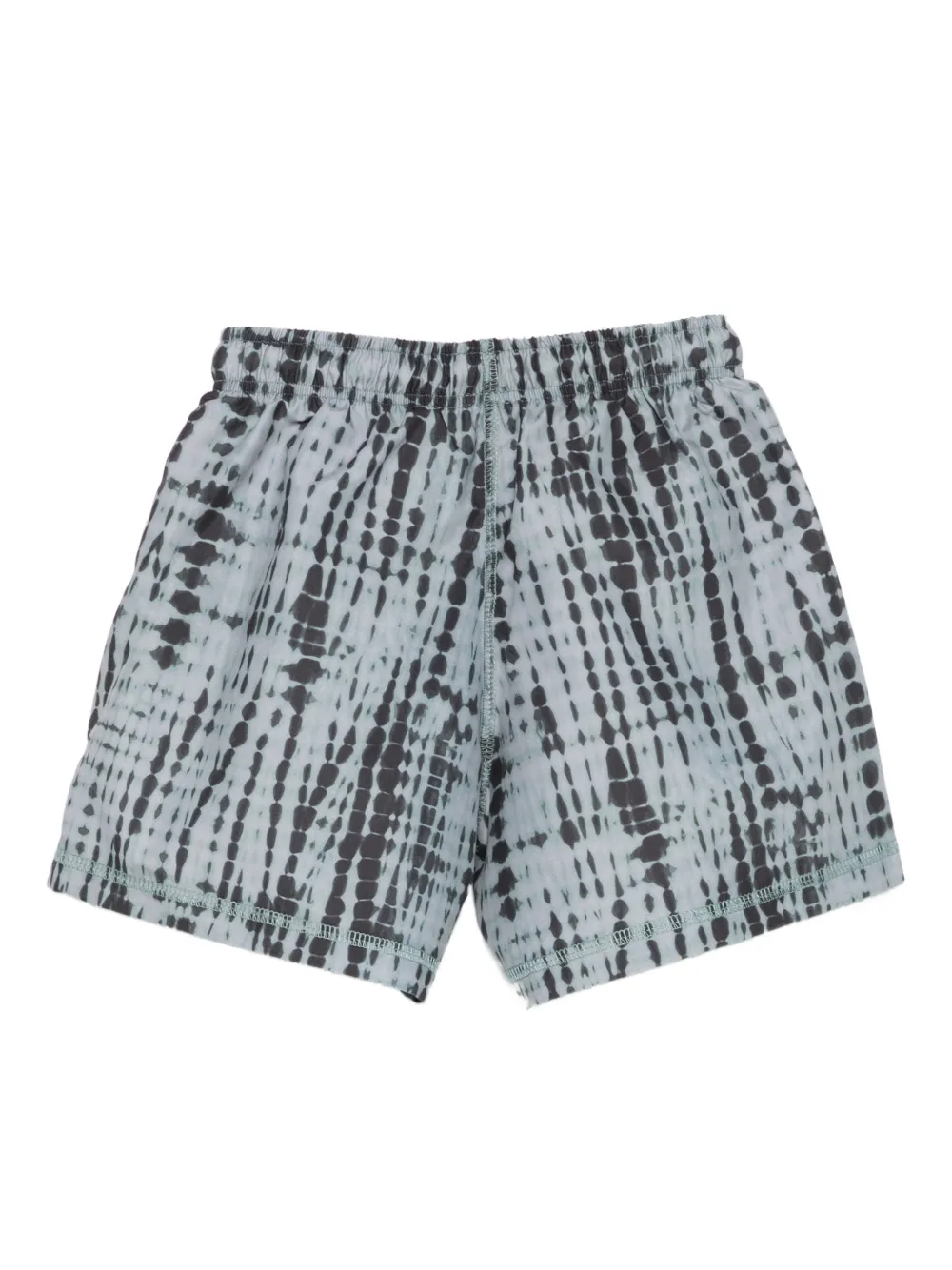 Andorine Tie-dye Swim Shorts In Blue