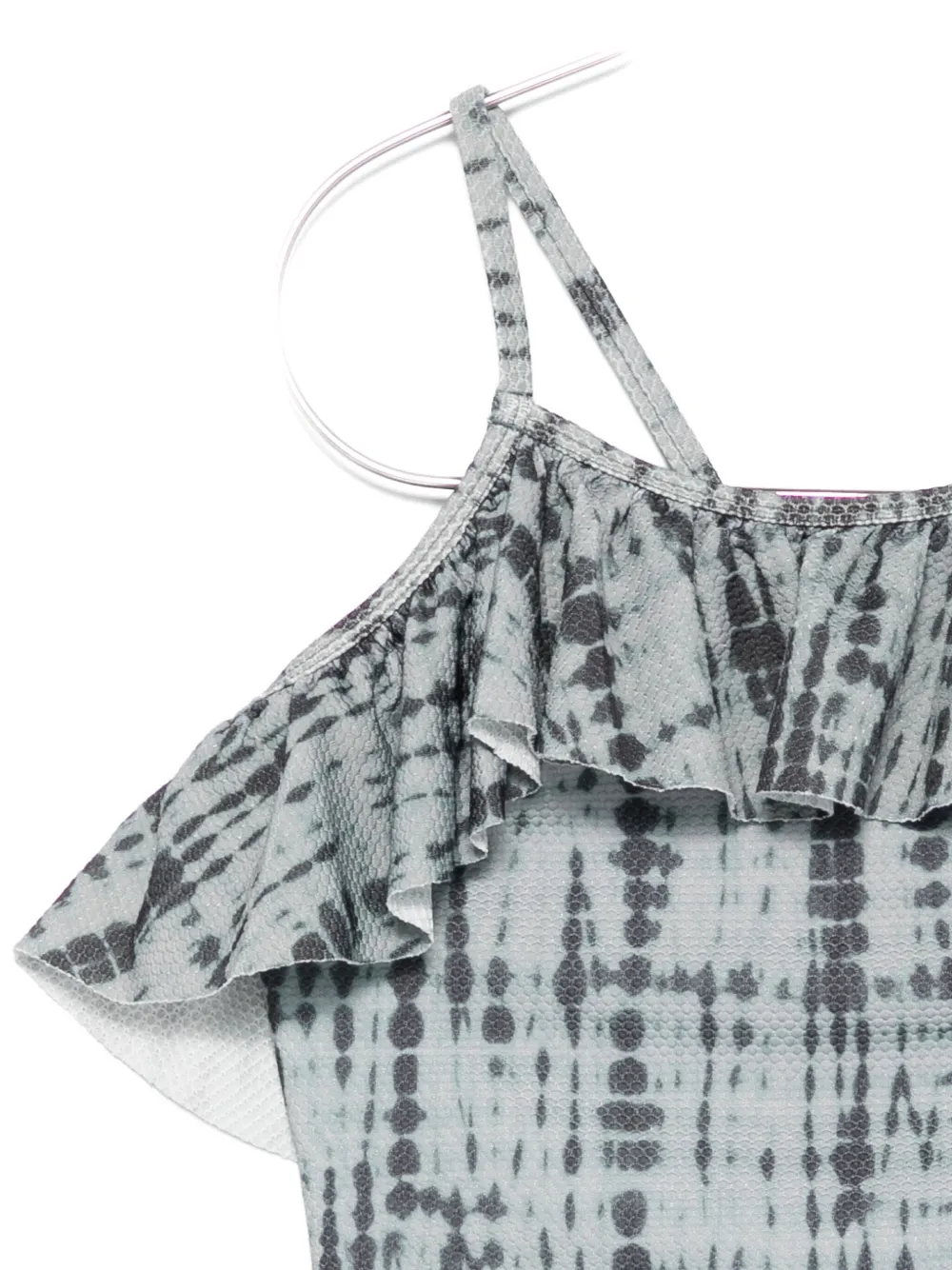 Andorine Ruffled Swimsuit In Green