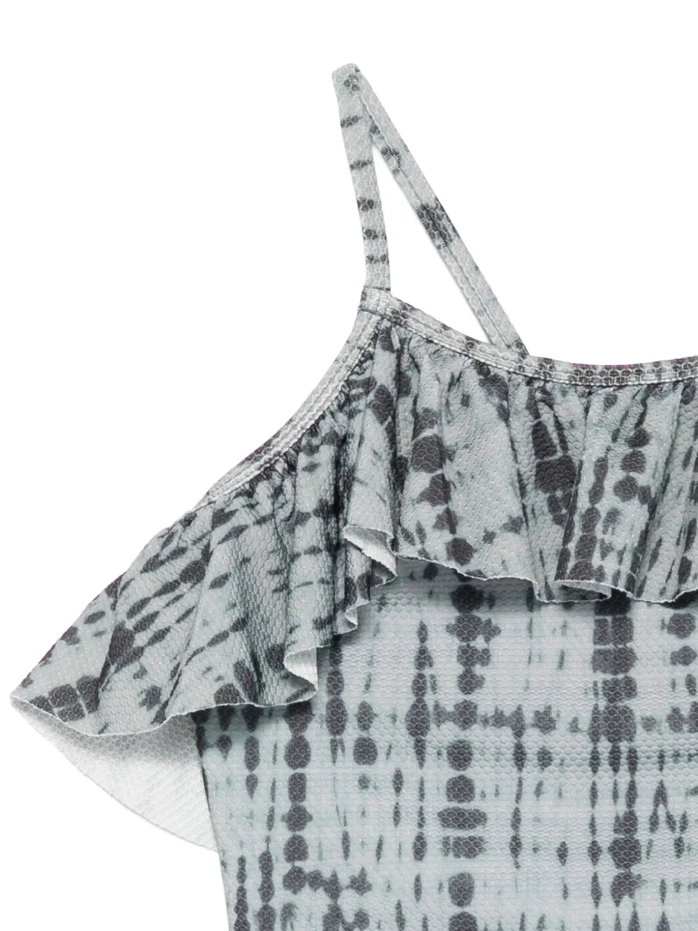 Andorine Badpak met ruches Groen