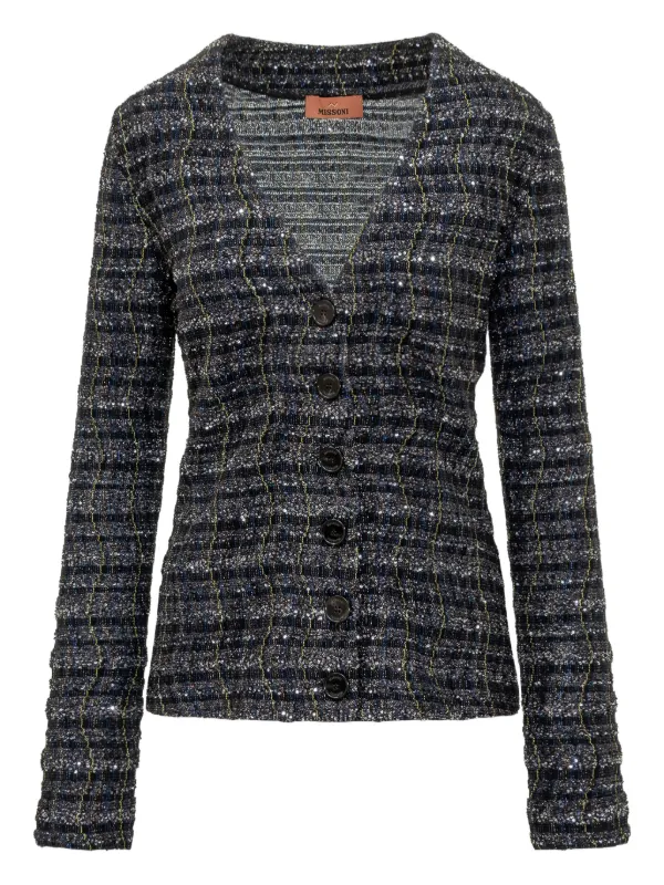 Missoni Buttoned Cardigan in Black