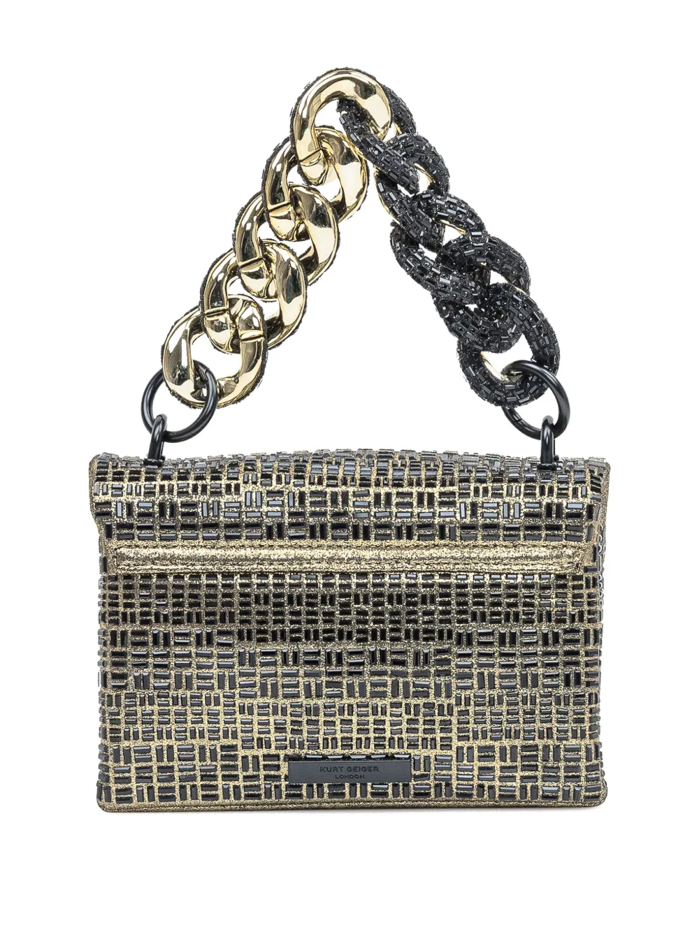 Kurt Geiger London Mini Kensington chain tote bag - Goud