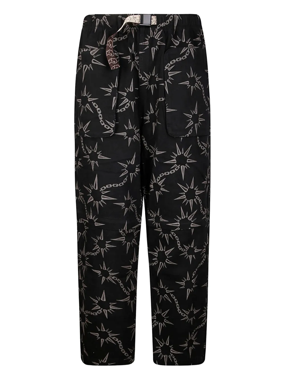 Brain Dead printed trousers | Black | Image 1