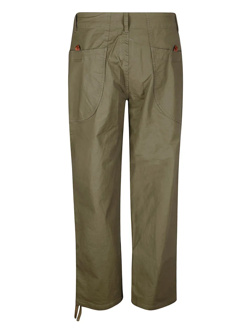 Brain Dead button-fastening trousers - Groen