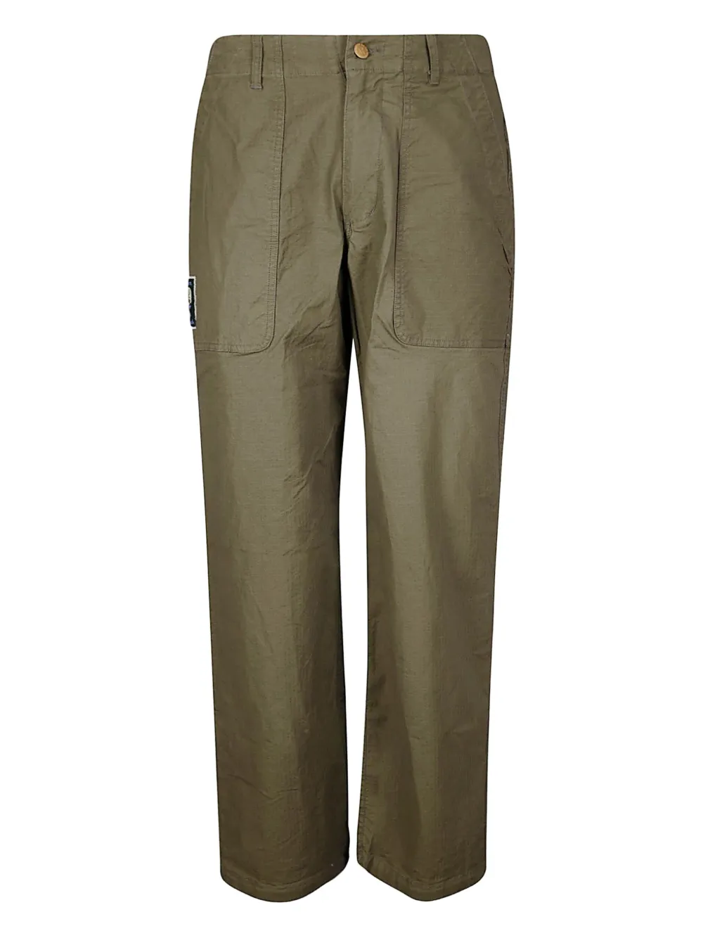Brain Dead button-fastening trousers | Green | Image 1
