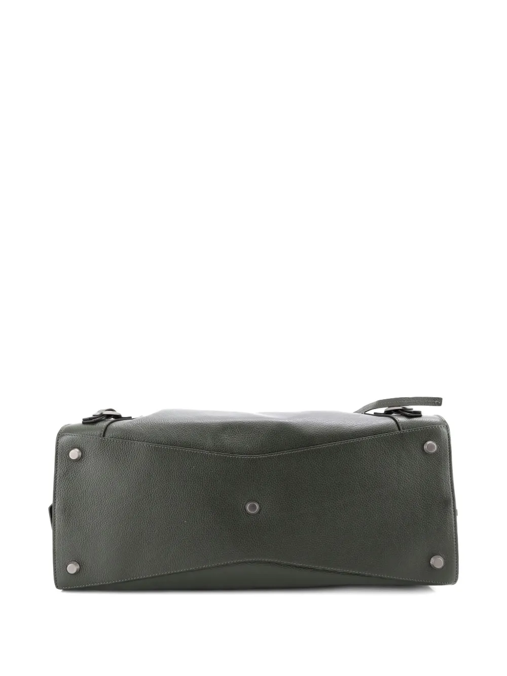 Pre-owned Balenciaga Neo Classic City Bag Leather Medium Tote Bag In Green