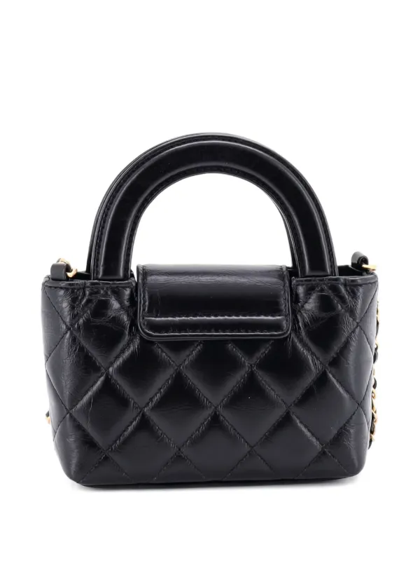 CHANEL Pre-Owned マトラッセ トップハンドル ケリー ショッピング