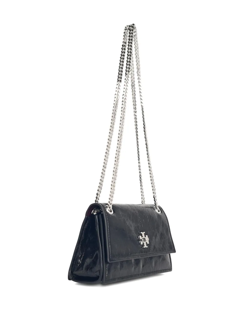 Tory Burch Small Kira Logo-detail Cross Body Bag In Black