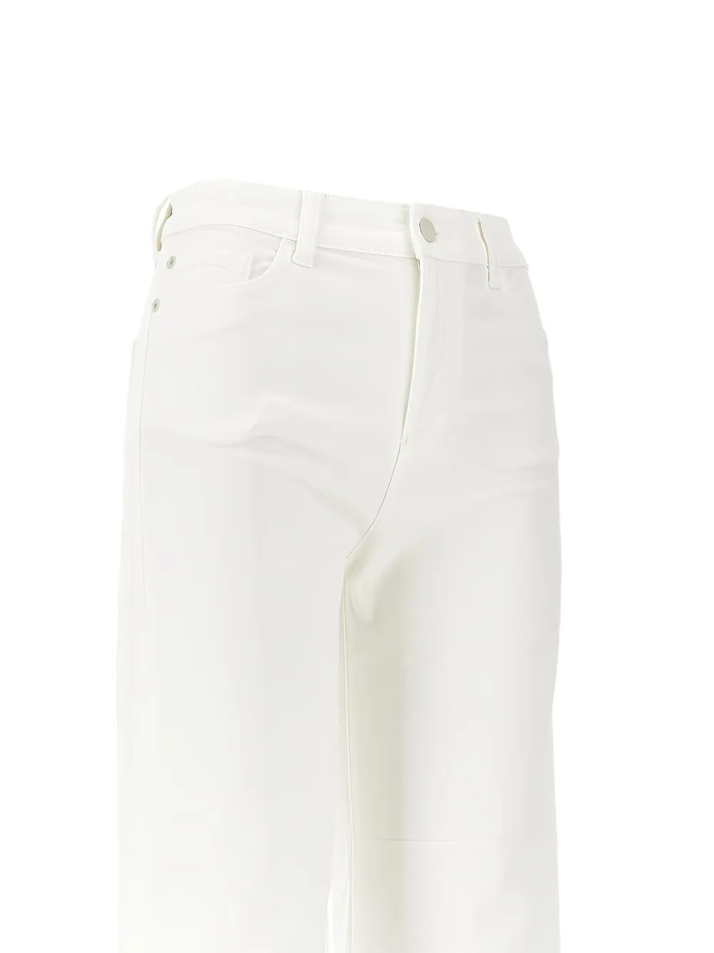 Emporio Armani Broek met knopen - Wit