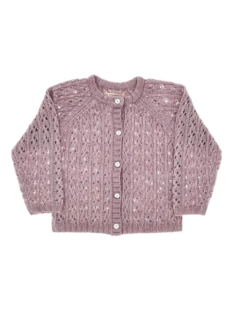 Konges Sløjd cárdigan Isa de punto flojo