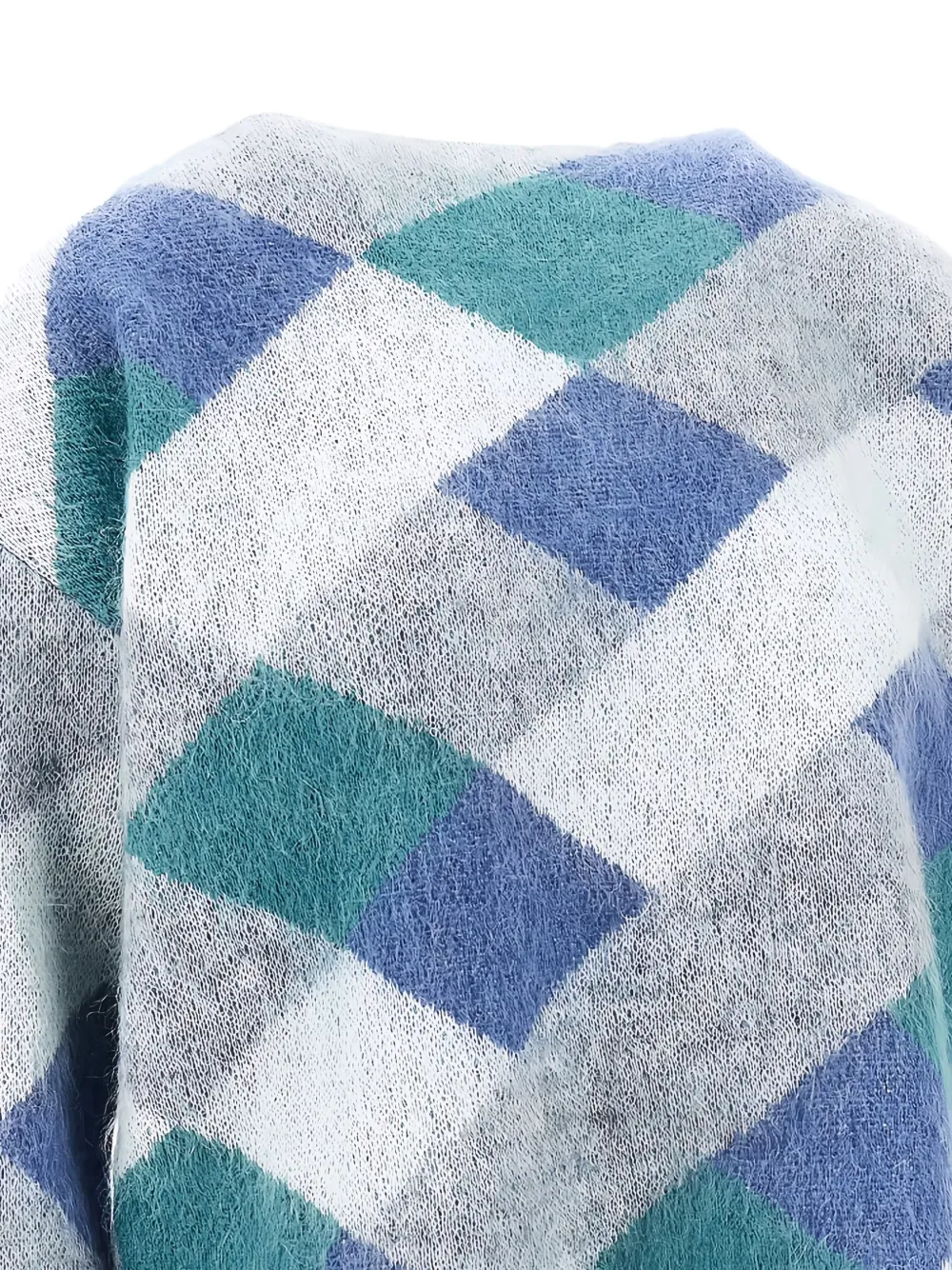 Emporio Armani Trui met argyle patroon Grijs