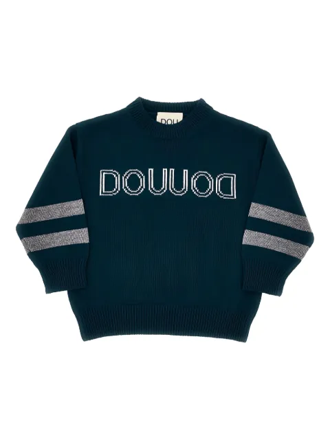 Doudou et Compagnie striped-detail sweater