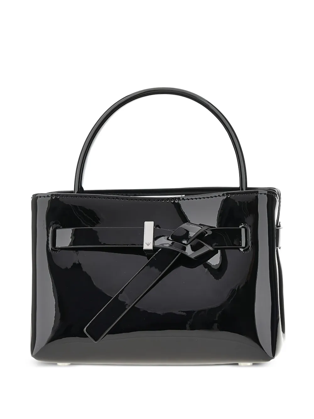 Emporio Armani top-handle tote bag - Nero