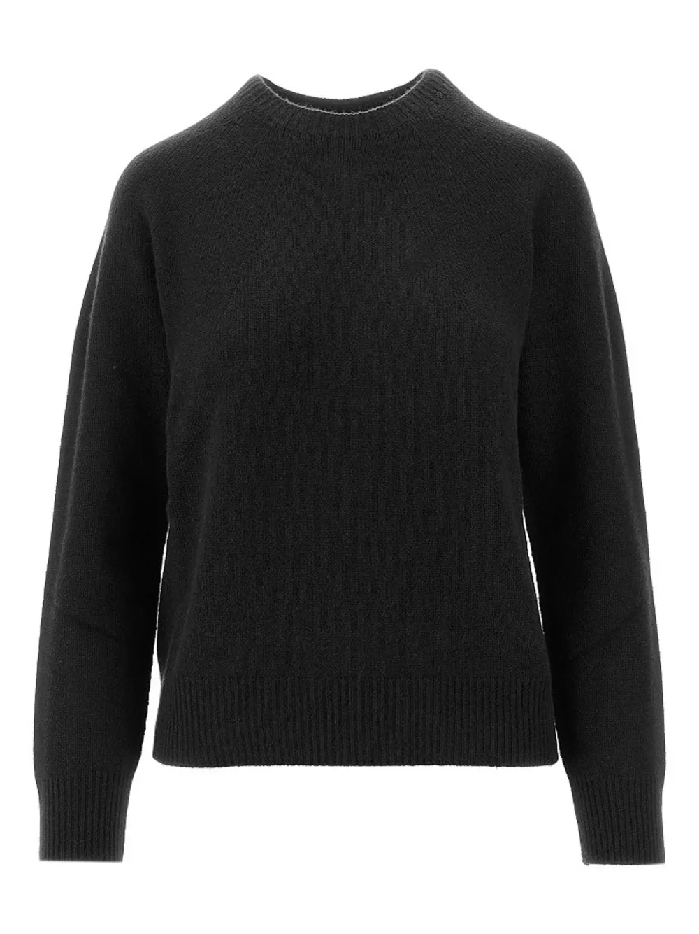 Emporio Armani Wool Sweater In Black