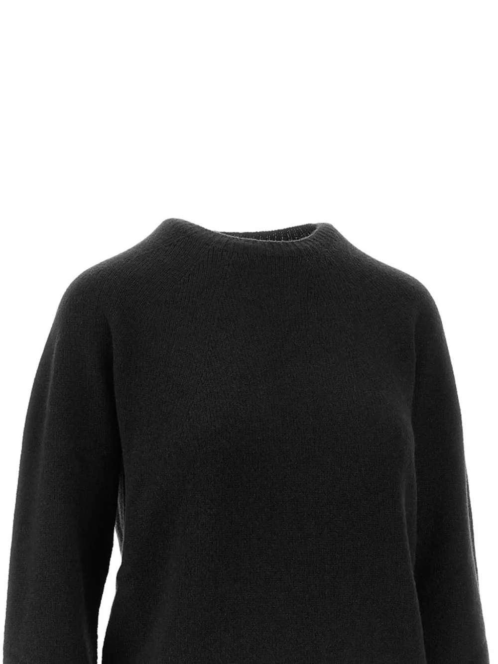 Emporio Armani Wool Sweater In Black
