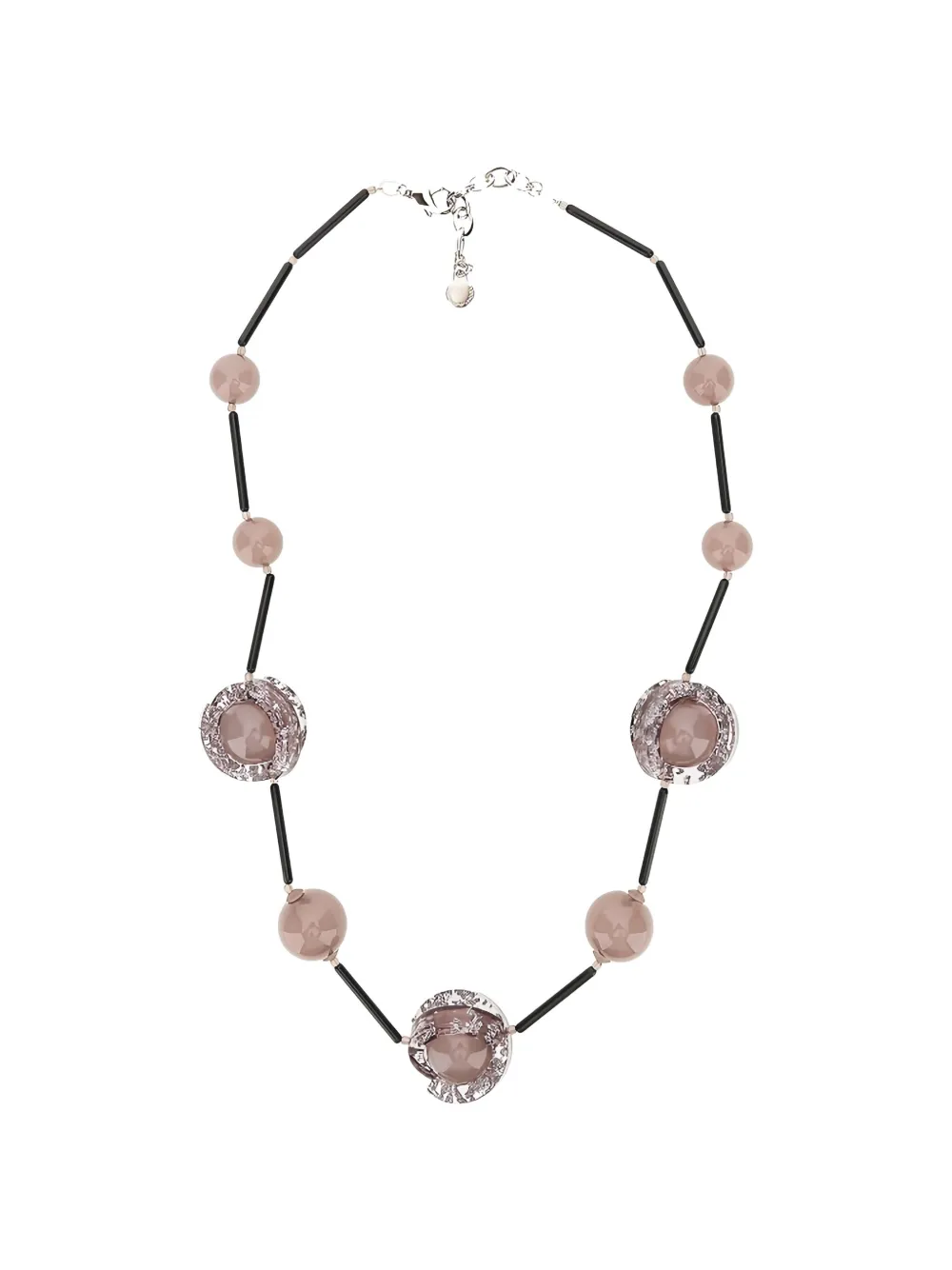 Emporio Armani Lobster-clasp-fastening Necklace In Black