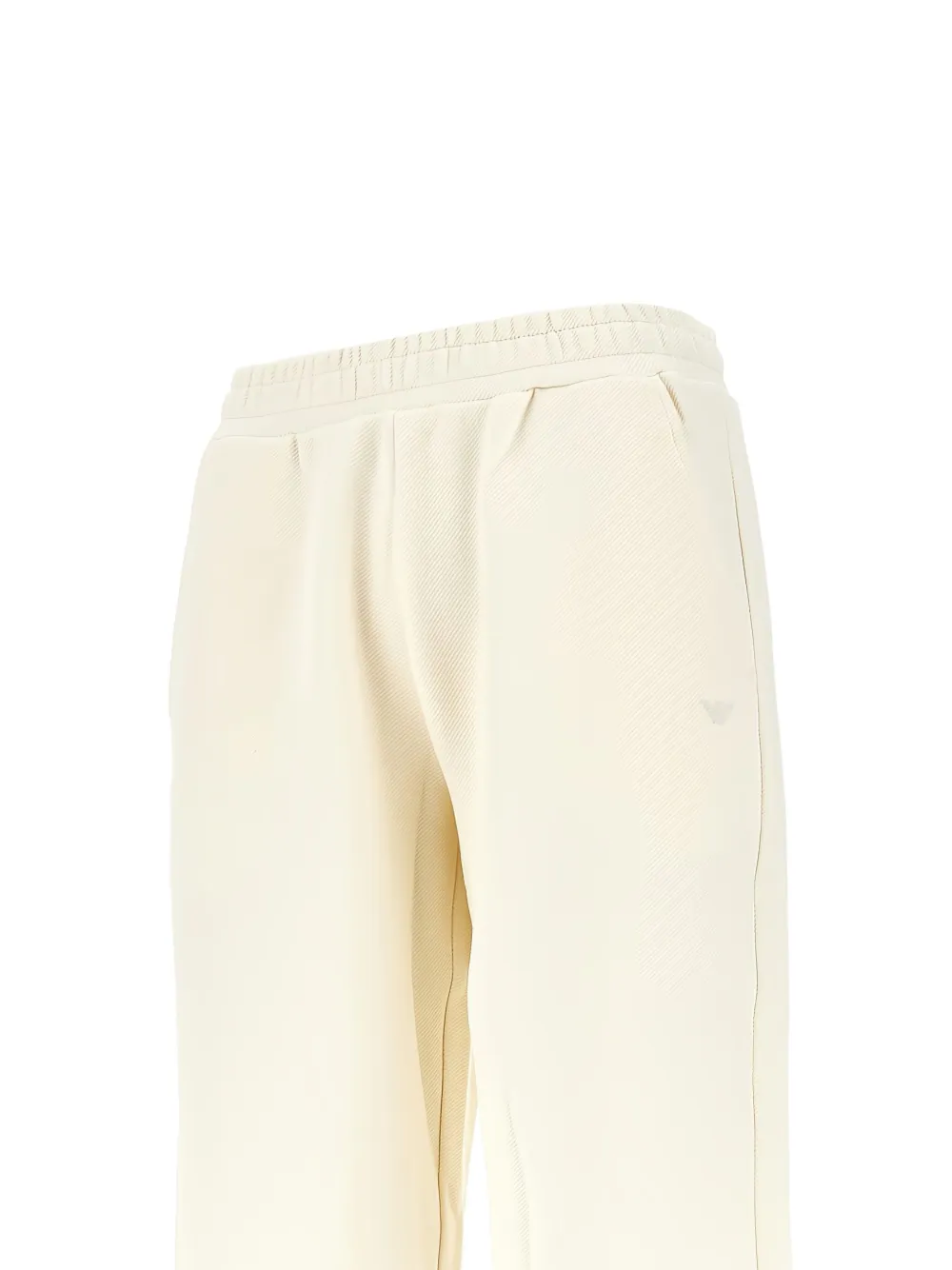 Emporio Armani Trainingsbroek met elastische taille - Beige