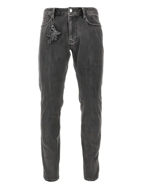 Emporio Armani charm-detail jeans