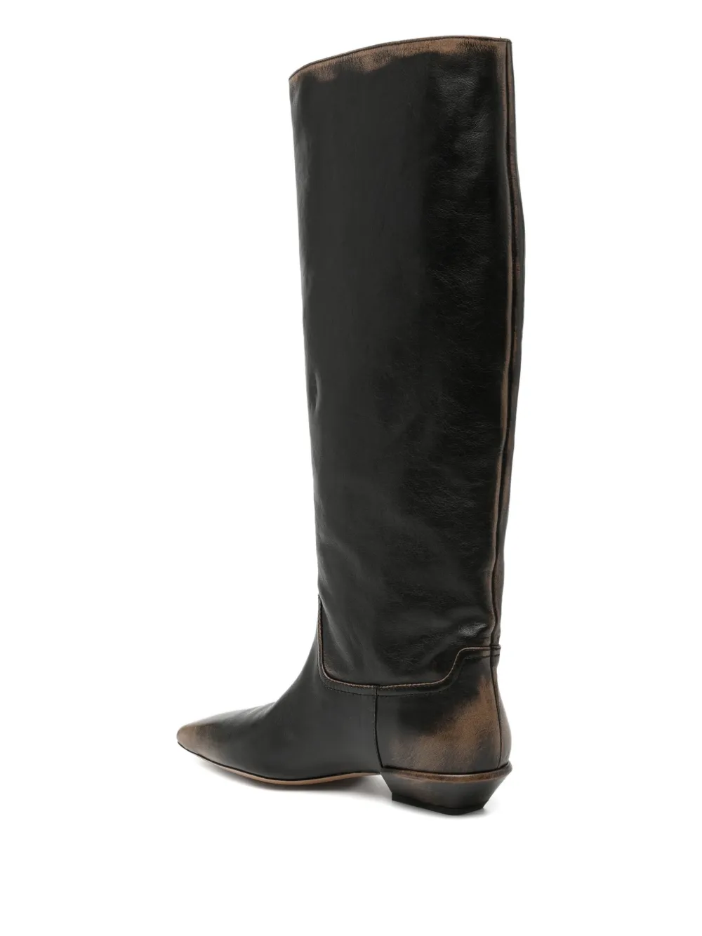 Paris Texas Black Bettina 25 Tall Boots In Black