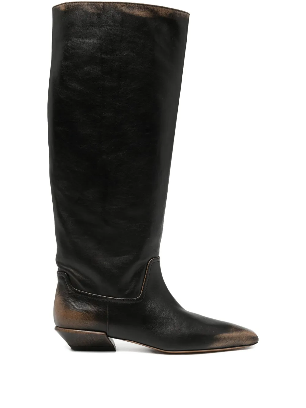Paris Texas Black Bettina 25 Tall Boots In Black