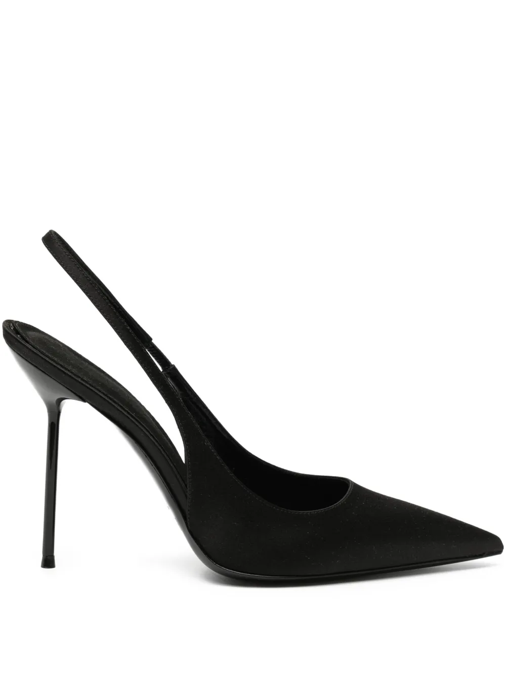 Paris Texas Slingback Pumps Pointed Toe Design In Black