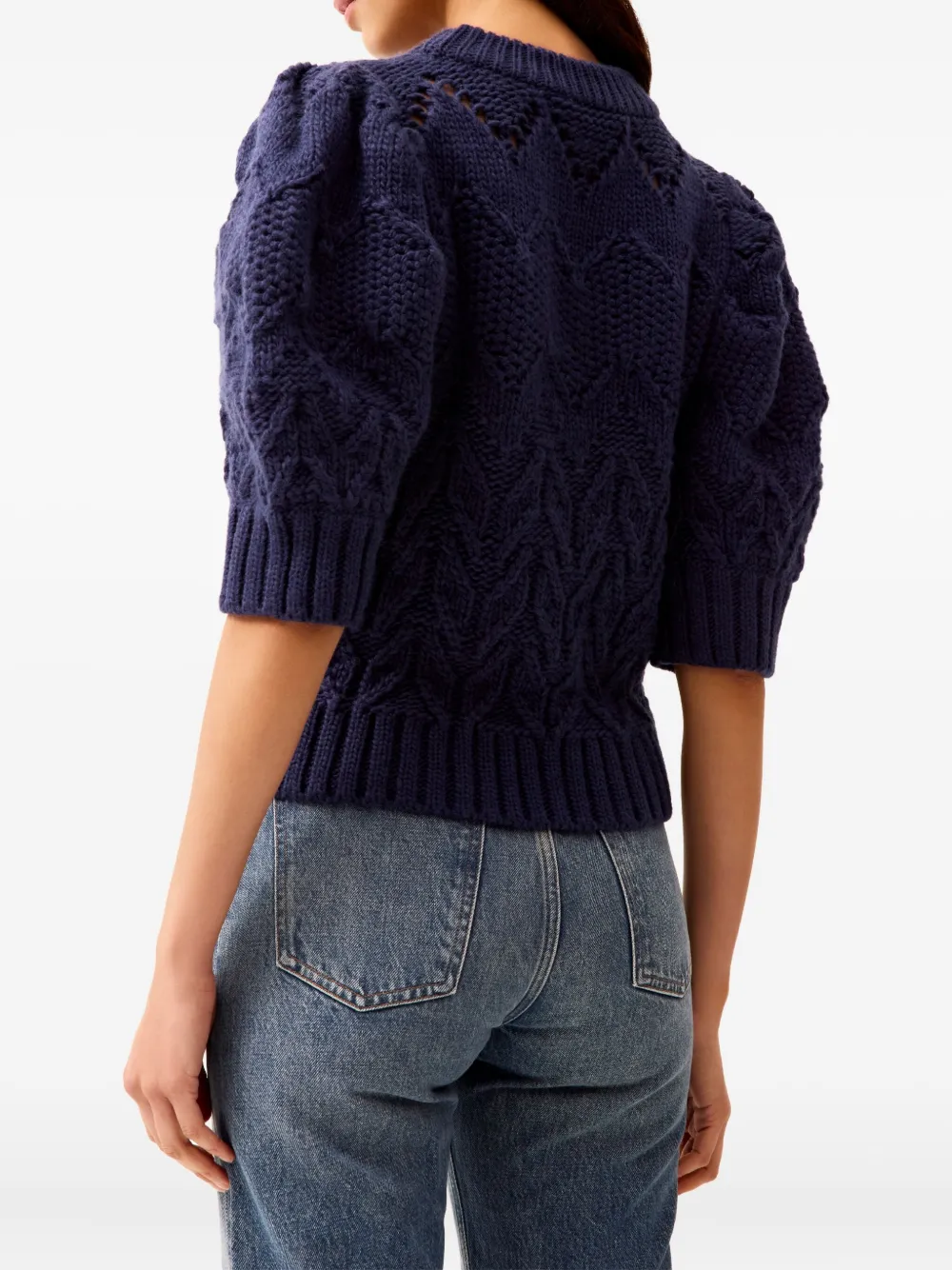 Marie Oliver Vayda Sweater In Blue