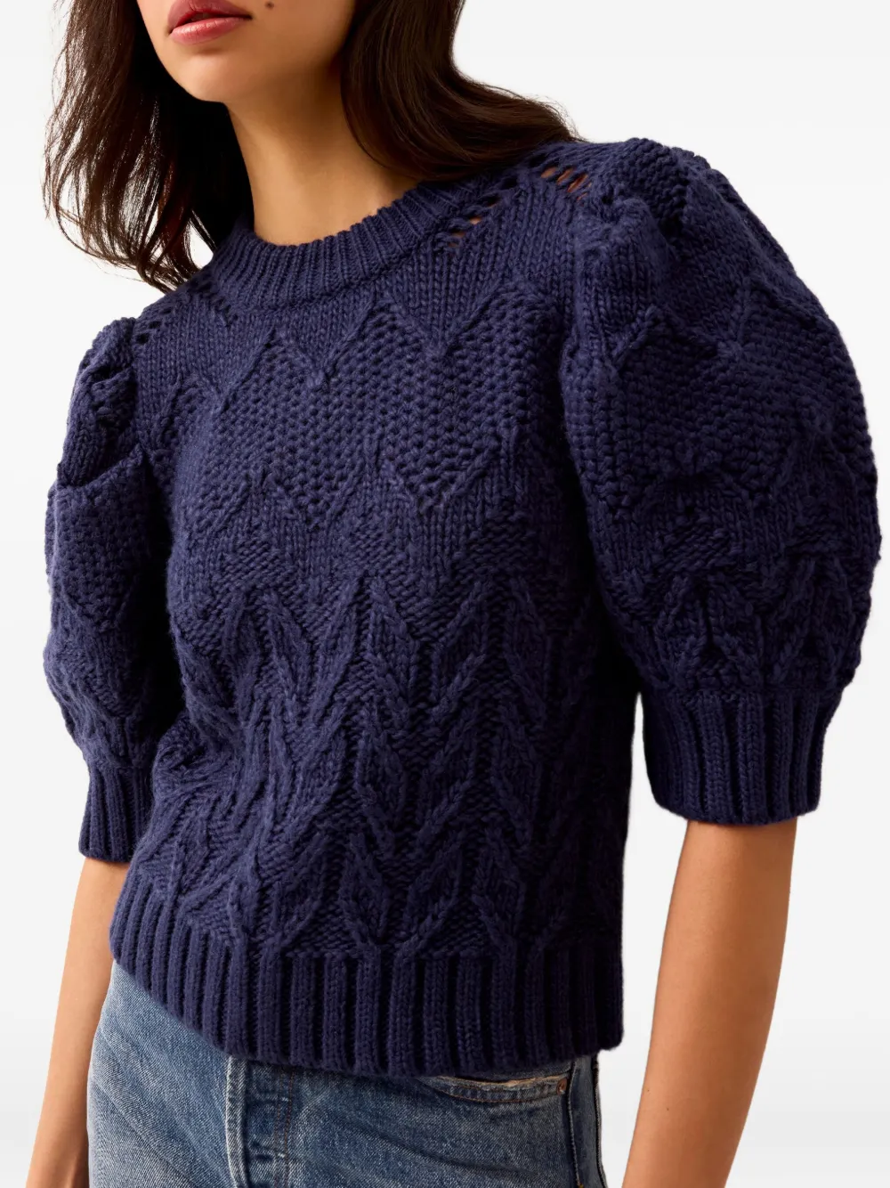 Marie Oliver Vayda Sweater In Blue