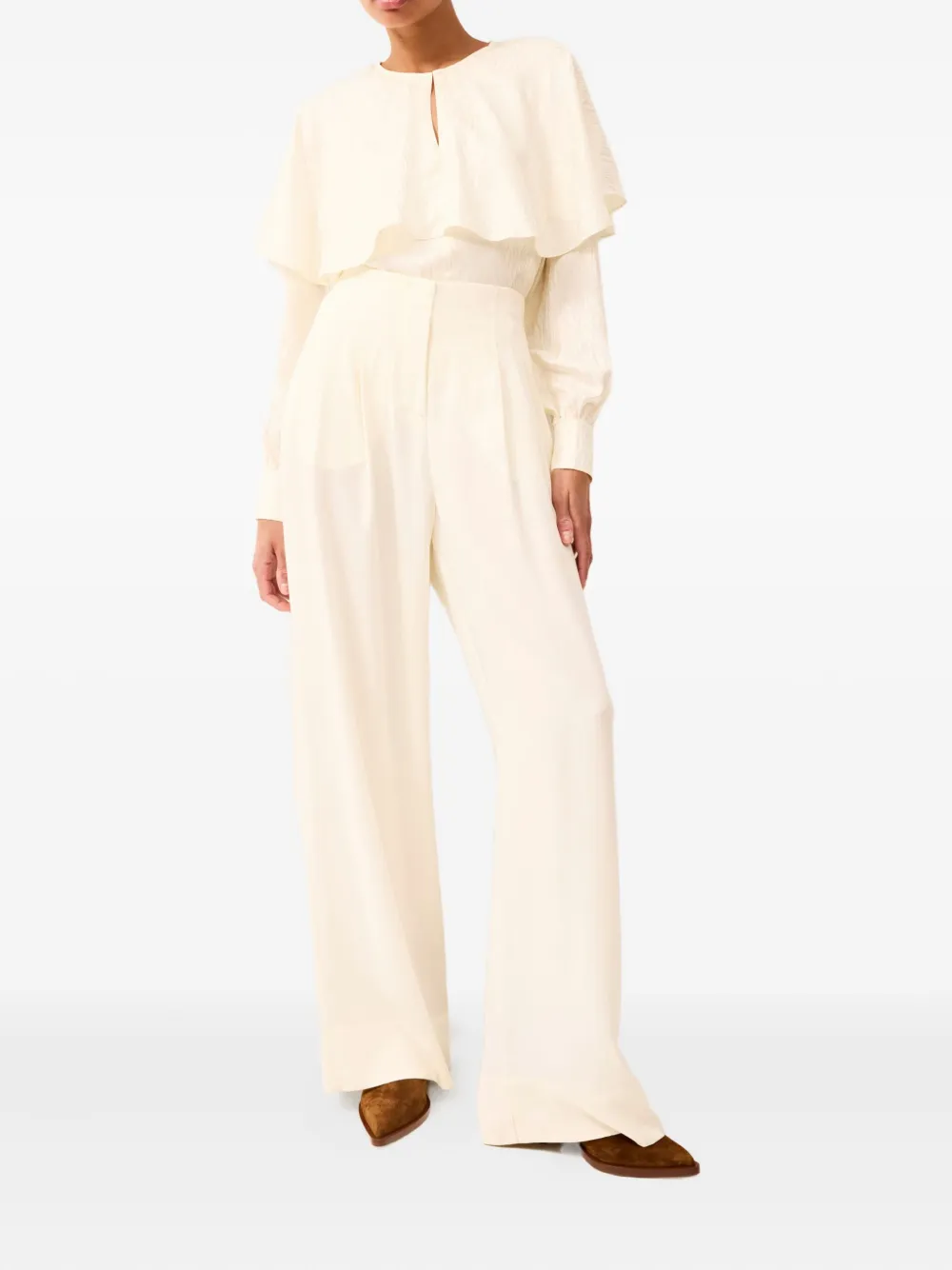 Marie Oliver Jayne blouse - Beige