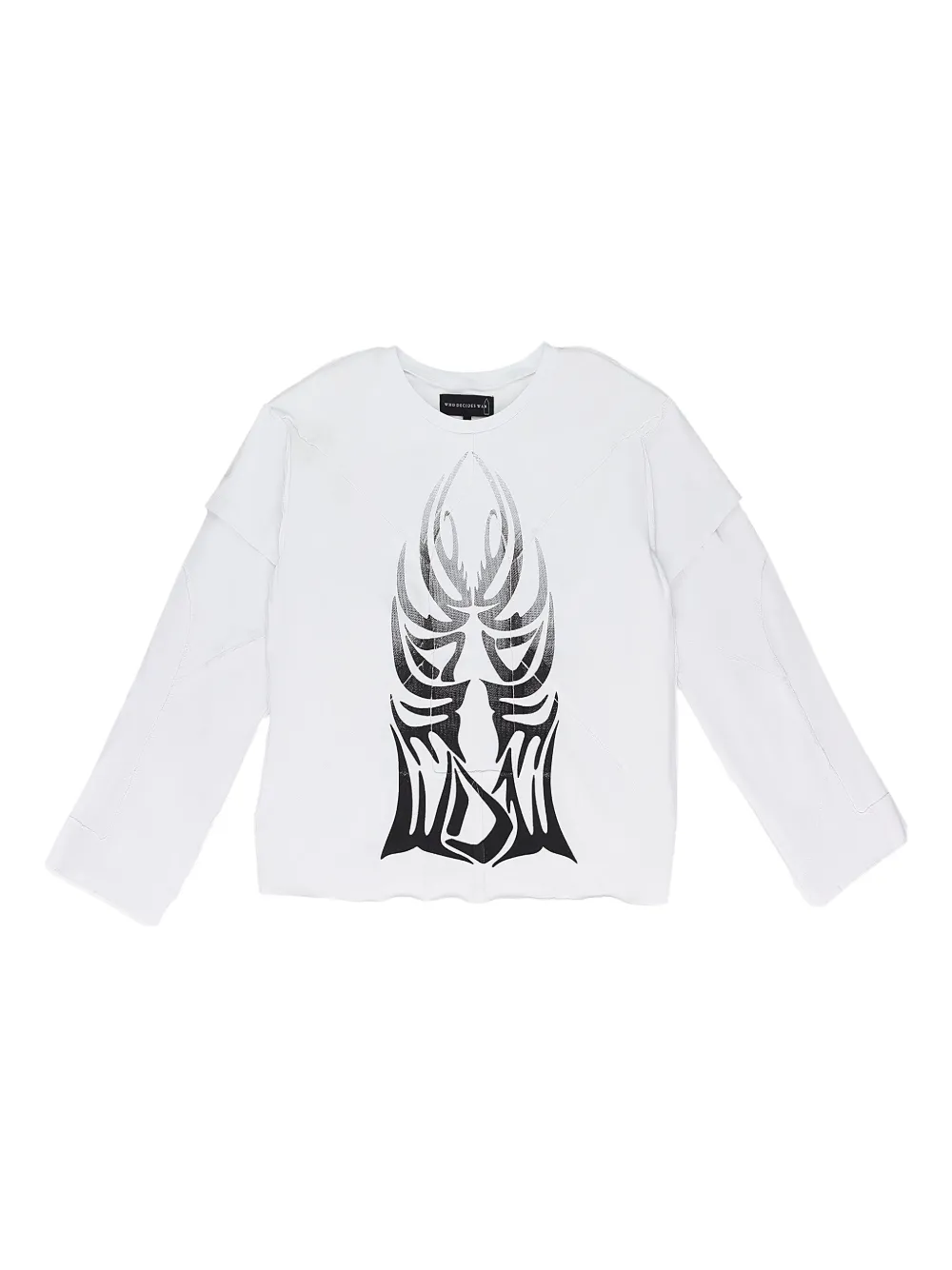 Who Decides War camisa Winged | blanco | Image 1