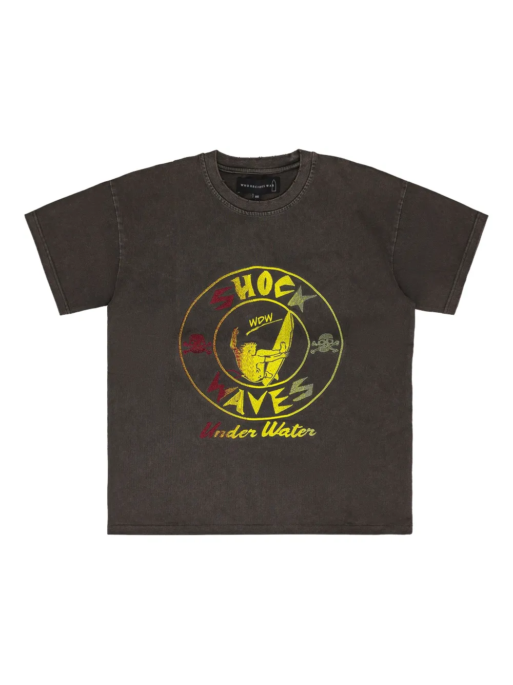 Who Decides War playera Shock Waves | marrón | Image 1