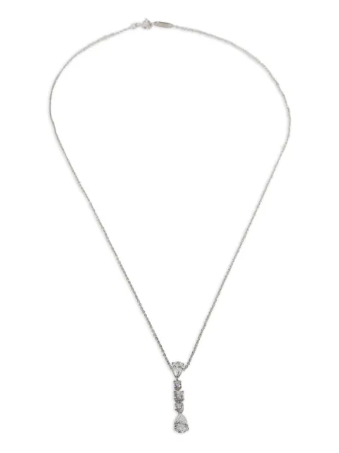 Tiffany & Co. Pre-Owned platinium Swing diamond necklaces