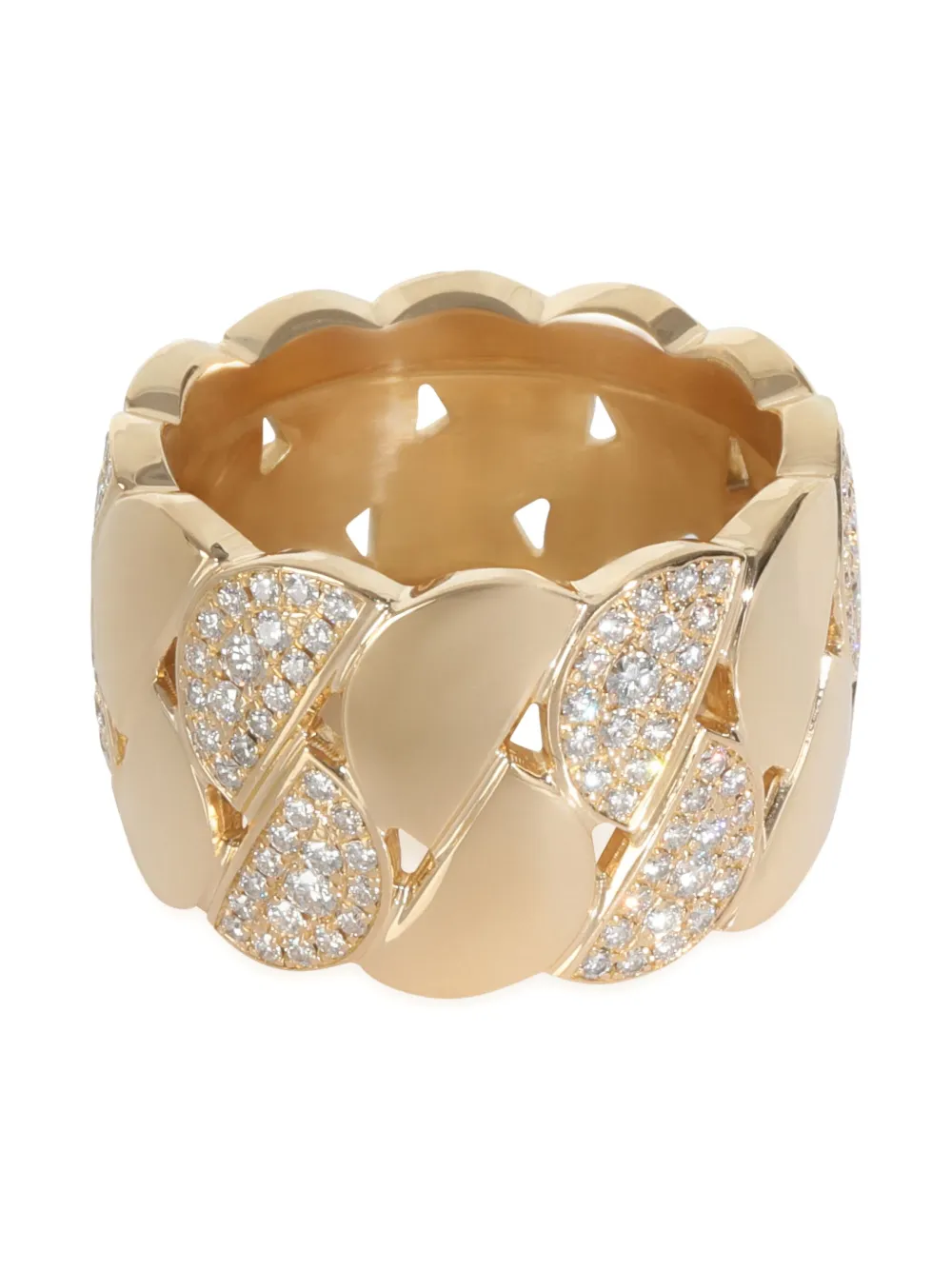 Cartier ラ ドーニャ ダイヤモンド リング 18Kイエローゴールド - ゴールドトーン