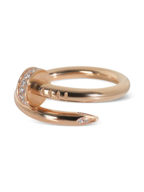 Cartier ダイヤモンドリング 18Kローズゴールド | ピンク | FARFETCH JP