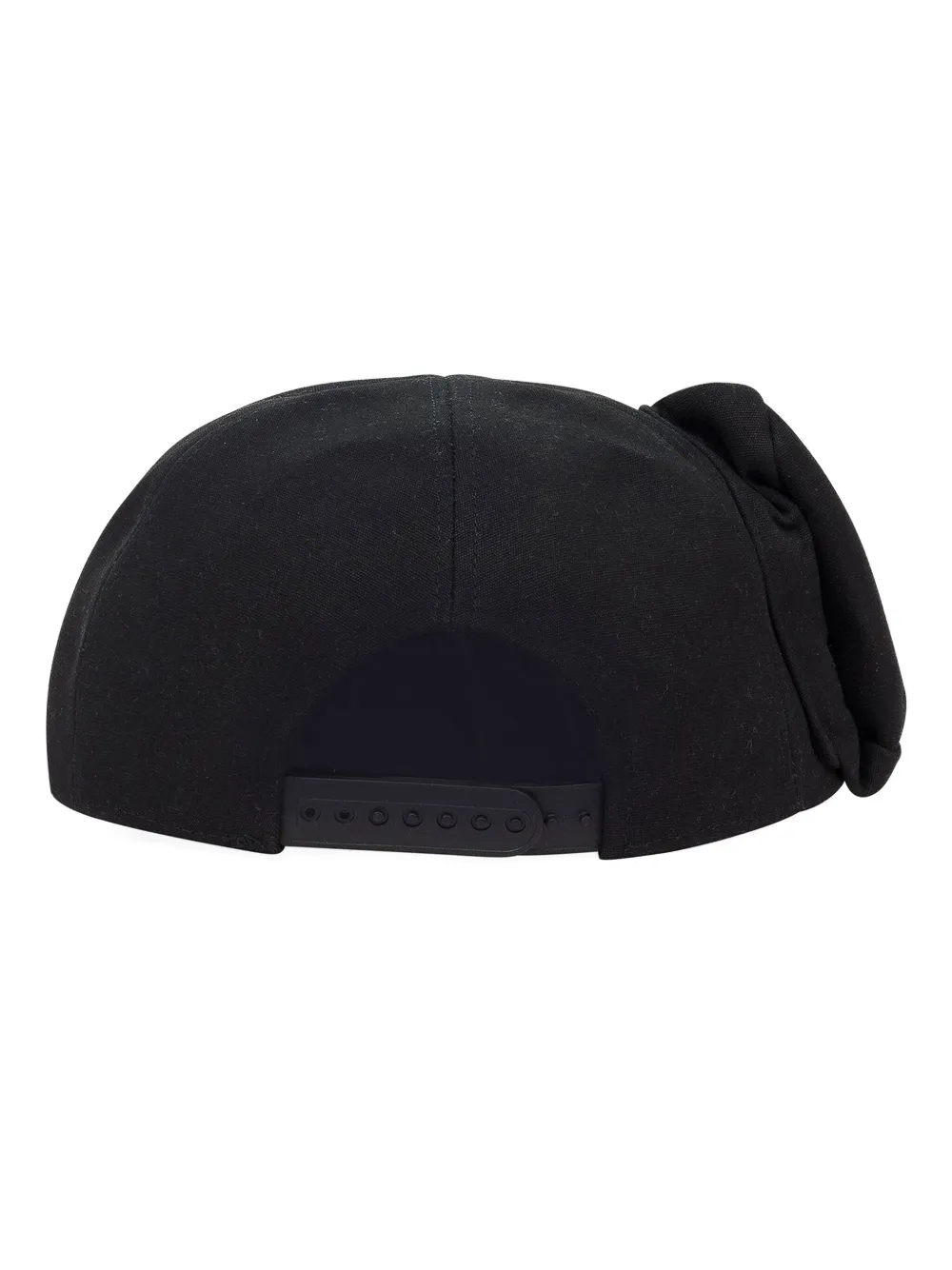 Who Decides War zip window baseball cap - Zwart