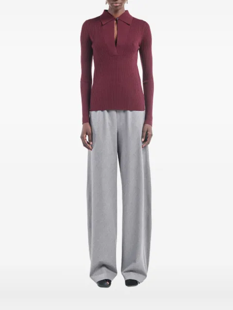Maria McManus polo-collar top