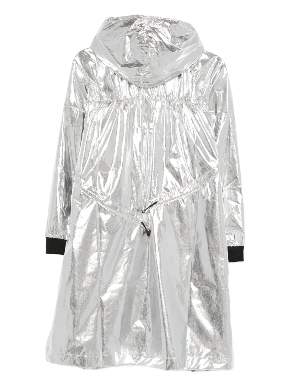 Andorine metallic-finish hooded cape | Boys Rainwear | Image 2